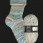 Opal In Variation After Hundertwasser's Work Sock Yarn